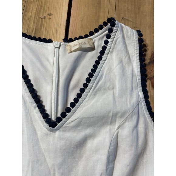 Altar'd State white/navy dress. Crochet detail on waist. Summer/Wedding. XS - Picture 2 of 6